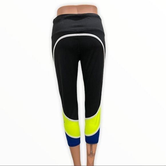 Victoria's Secret Black, Blue, and Yellow Leggings - Picture 5 of 6